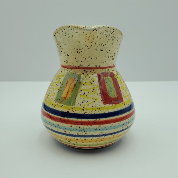 Pfaltzgraff Sedona Creamer & Sugar Bowl with Lid Speckled Creamer Set - Picture 7 of 15